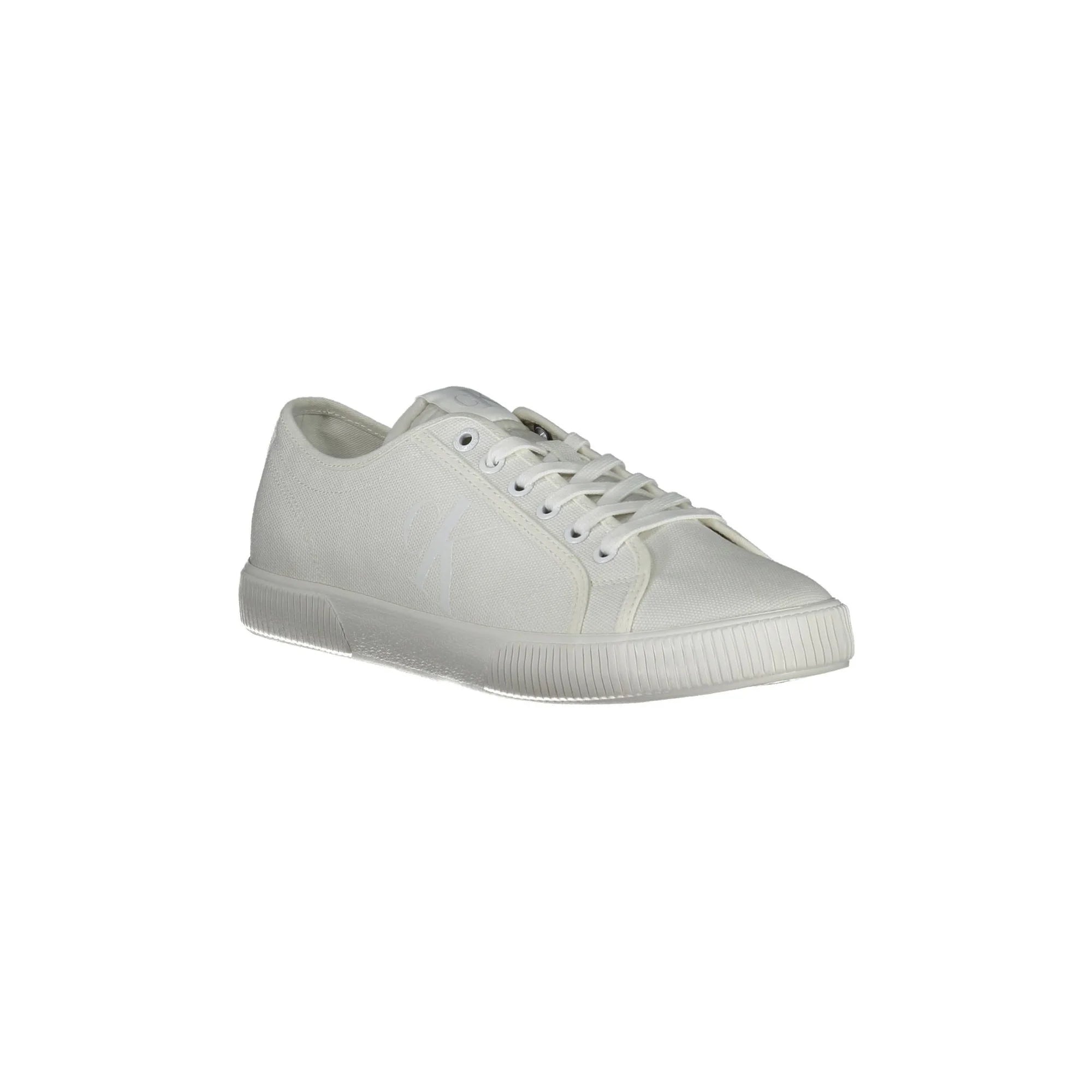 Calvin Klein Sneakers Uomo Bianche Stampa Logo bianco - vista 3