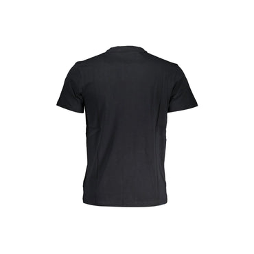 Napapijri T-Shirt Maniche Corte Uomo Nera Ricamo nero - vista 2