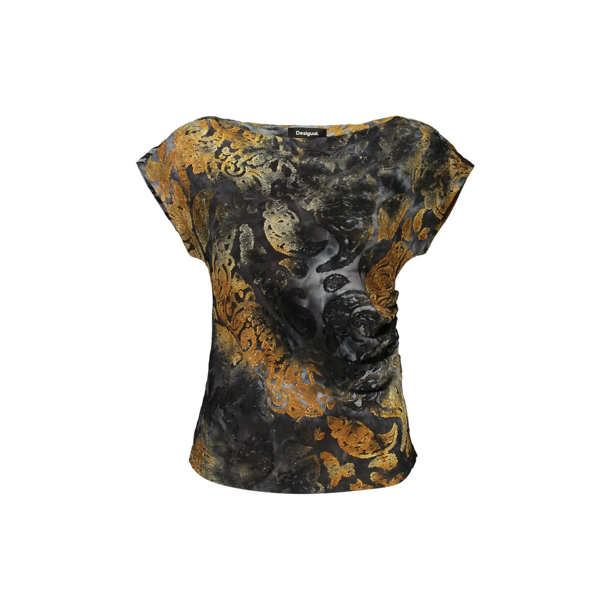 DESIGUAL CANOTTA DONNA BLU