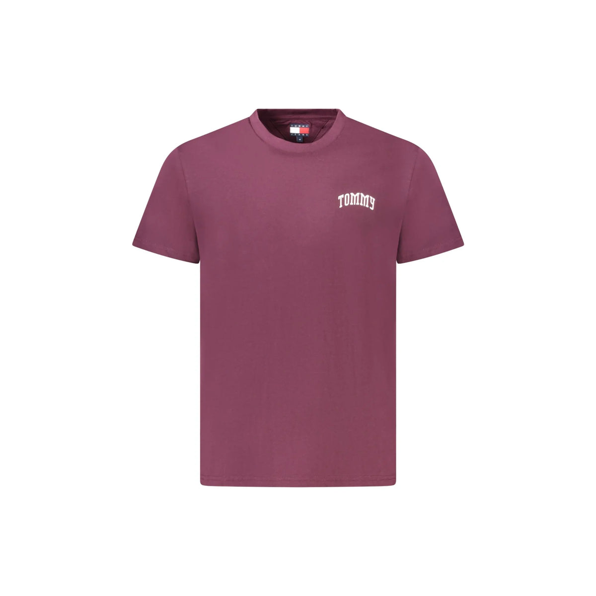 TOMMY HILFIGER T-SHIRT MANICHE CORTE UOMO VIOLA