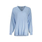 Guess Jeans Maglia Donna Azzurre Logo Maglie Azzurro - foto prodotto