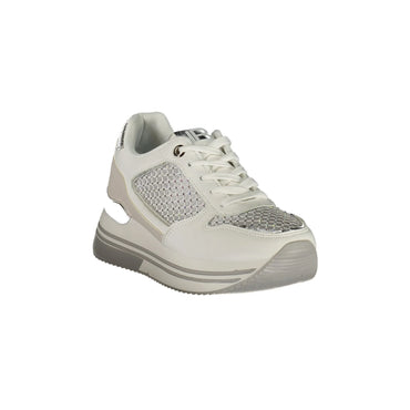 Laura Biagiotti Sneakers Donna Bianche Dettagli a Contrasto bianco - vista 2