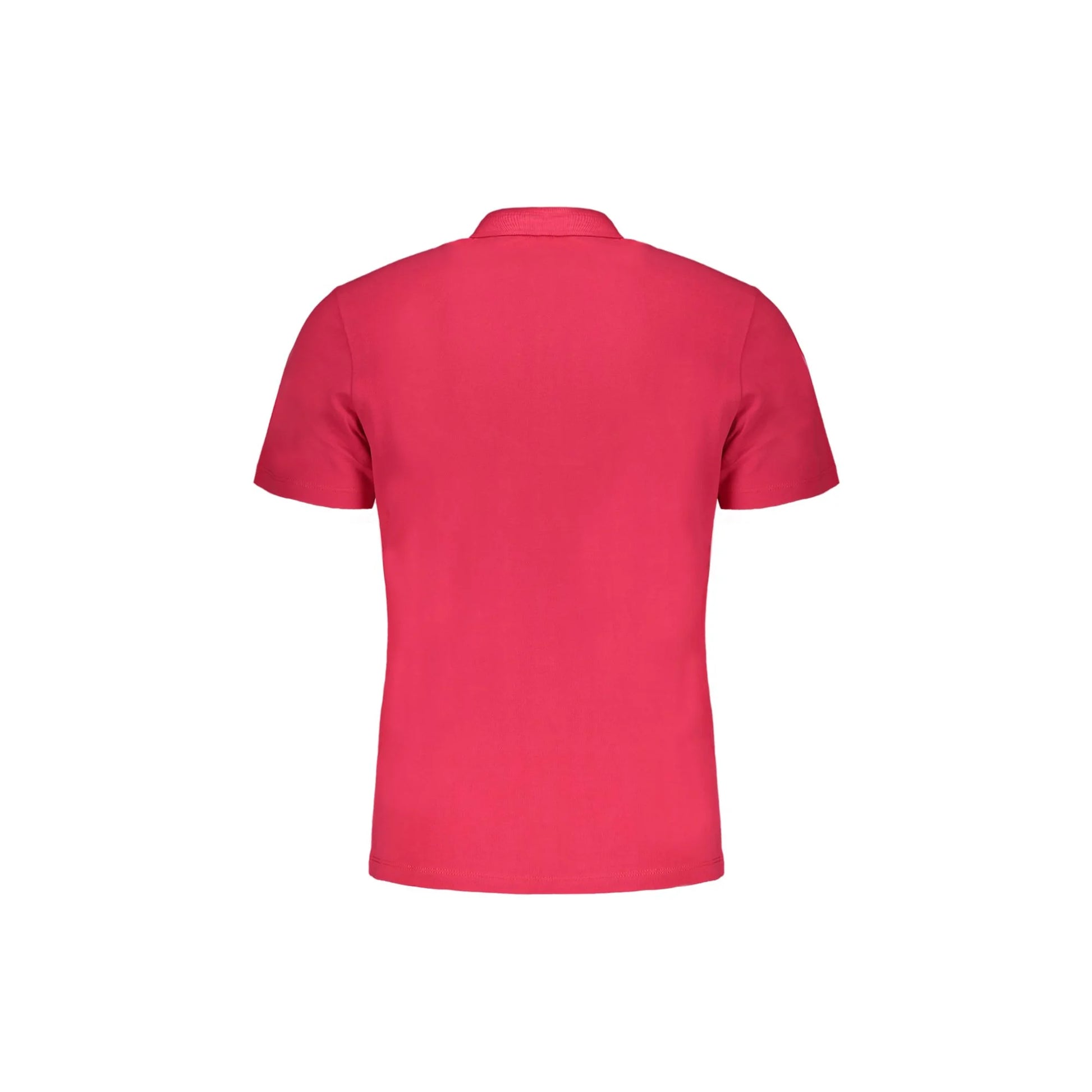 Napapijri Polo Maniche Corte Uomo Rosa Ricamo - vista 2