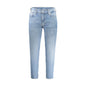 Calvin Klein Jeans Uomo Blu Effetto Slavato Logo - foto prodotto