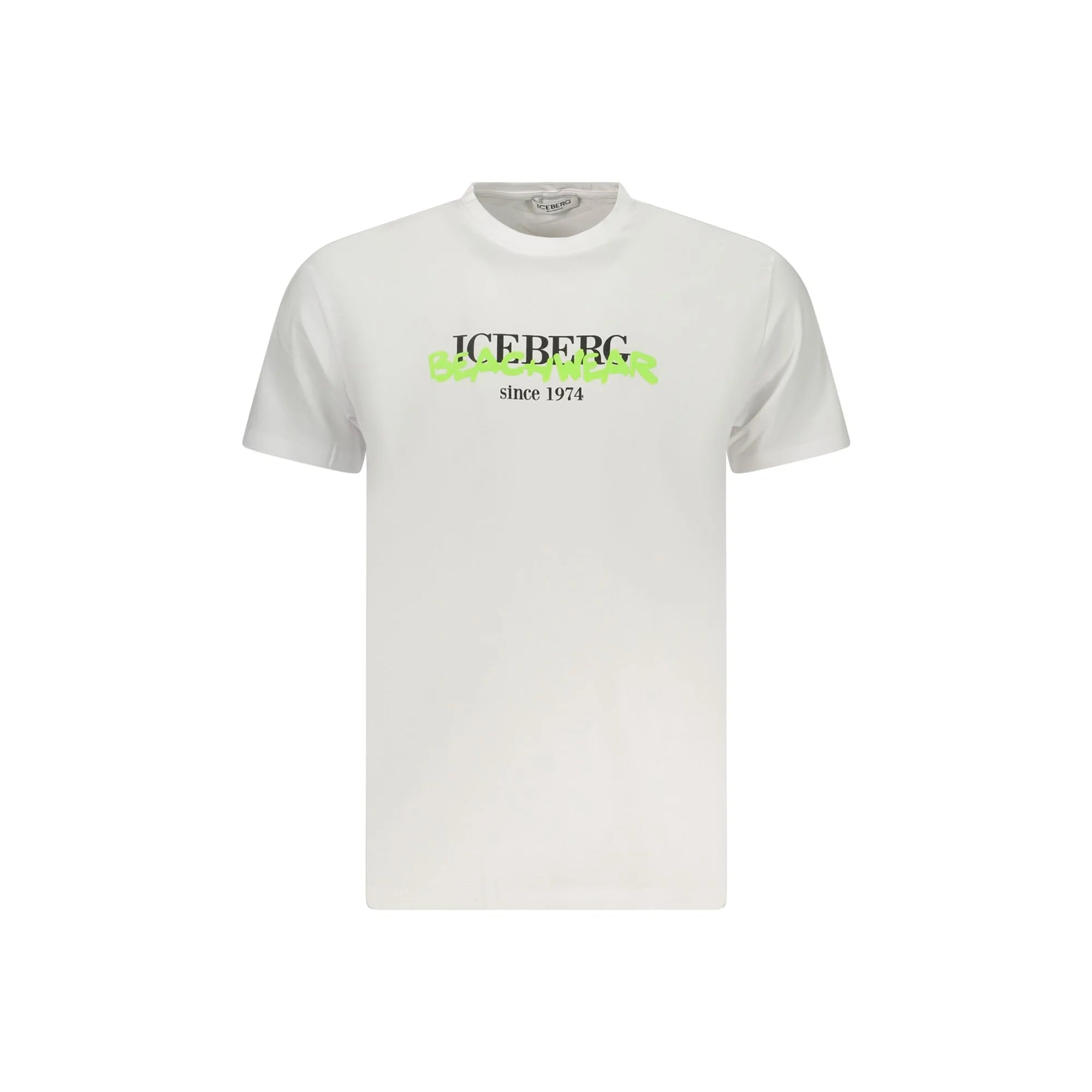 ICEBERG T-SHIRT MANICHE CORTE UOMO BIANCO