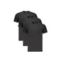 Calvin Klein T-Shirt Maniche Corte Uomo Nera Ricamo Nero - foto prodotto