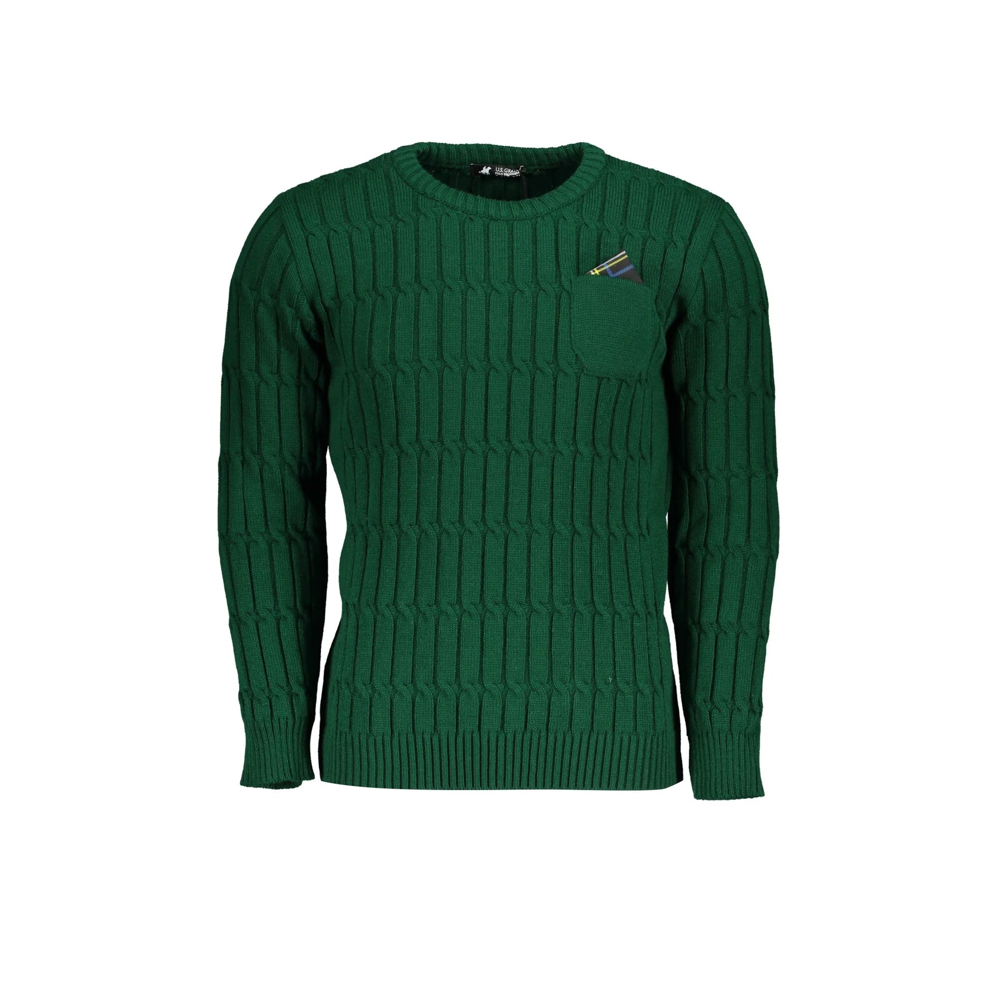 U.S. GRAND POLO MAGLIONE UOMO VERDE