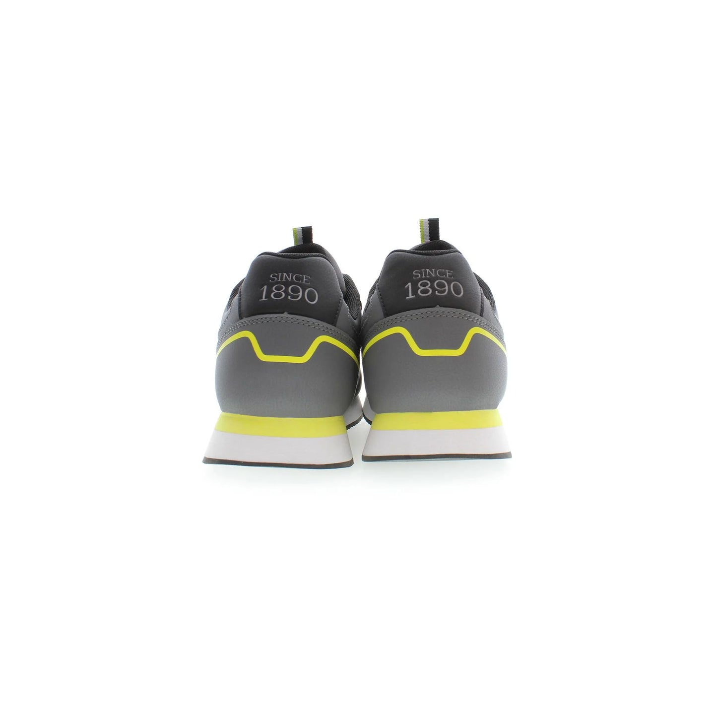 U.S. Polo Sneakers Uomo Grigie Sportive Lacci Logo U.S. Polo Best Price grigio - vista 3