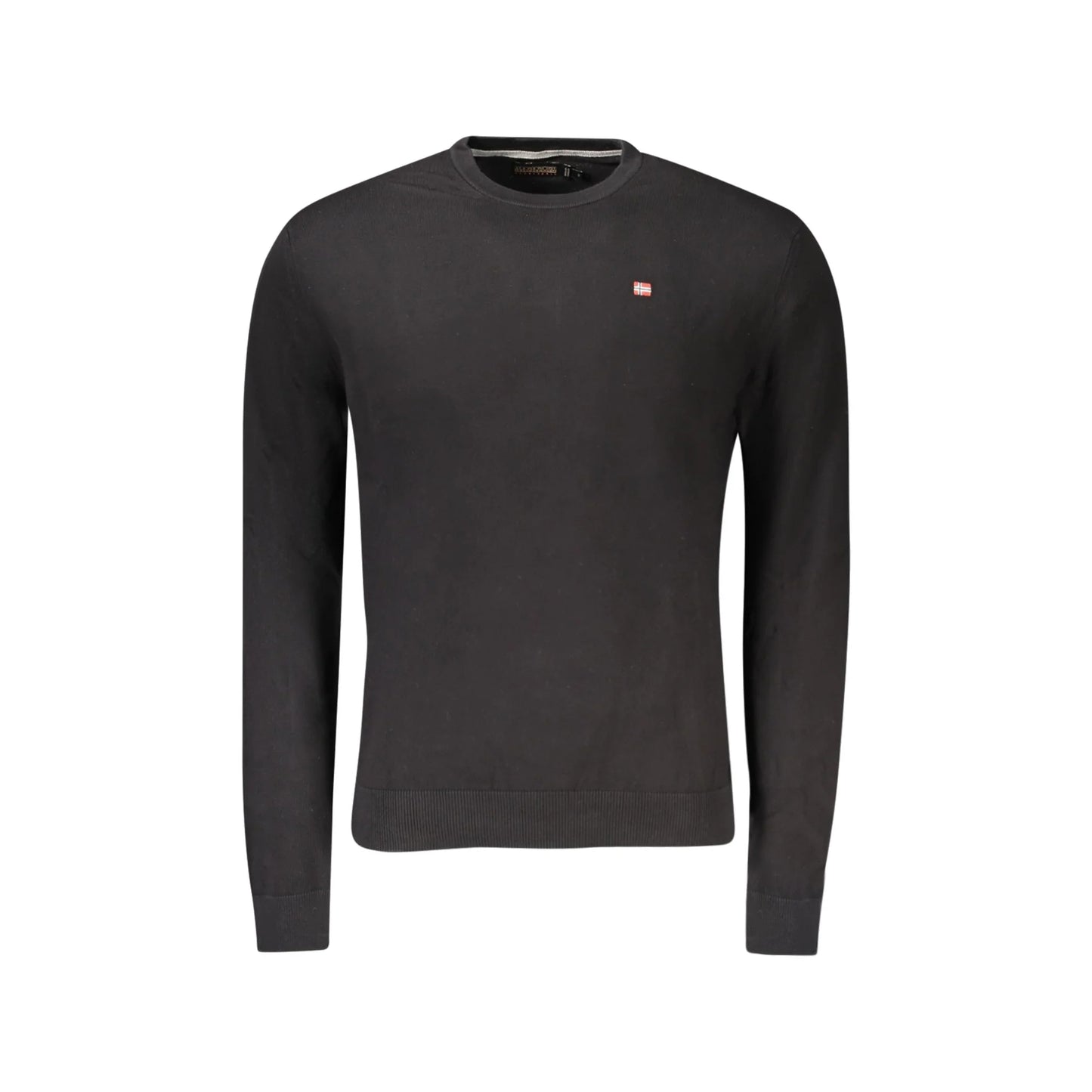 Napapijri Maglia Uomo Nera Ricamo Maglie Nero - foto prodotto
