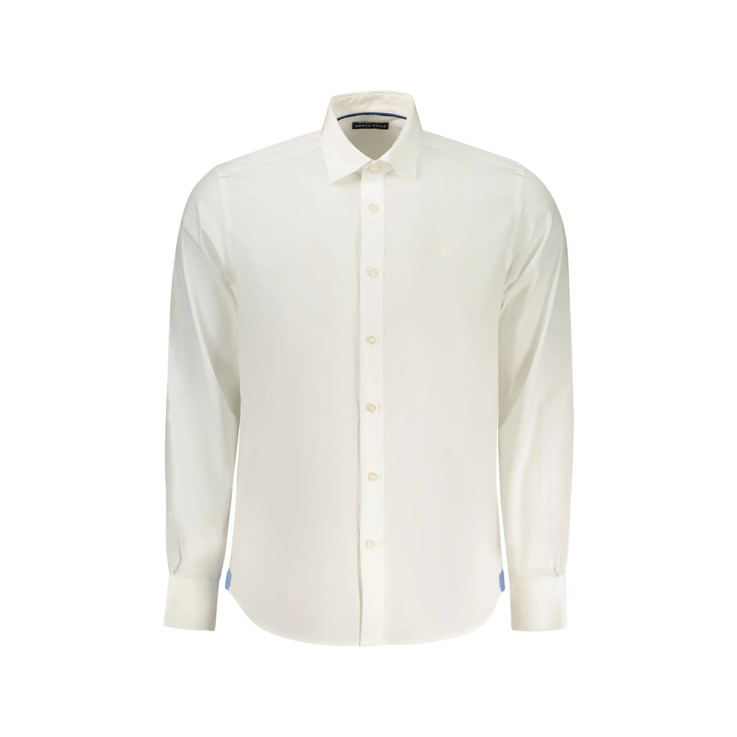 North Sails Camicia Maniche Lunghe Uomo Bianca Ricamo Camicie Bianco - foto prodotto
