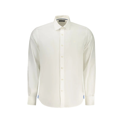 North Sails Camicia Maniche Lunghe Uomo Bianca Ricamo Camicie Bianco - foto prodotto