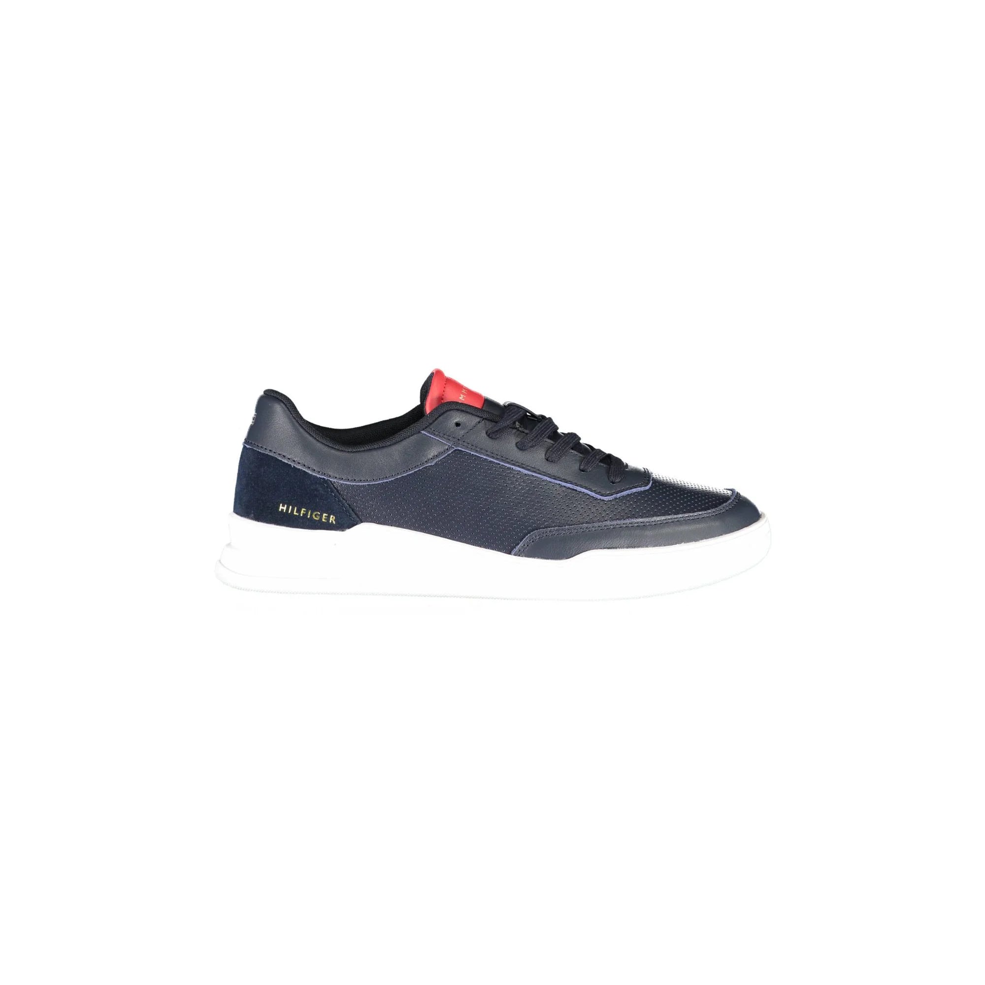 TOMMY HILFIGER Scarpe Sneakers Uomo Blu con Lacci e Logo - foto prodotto