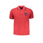North Sails Polo Maniche Corte Uomo Rossa Stampa Logo Rosso - foto prodotto