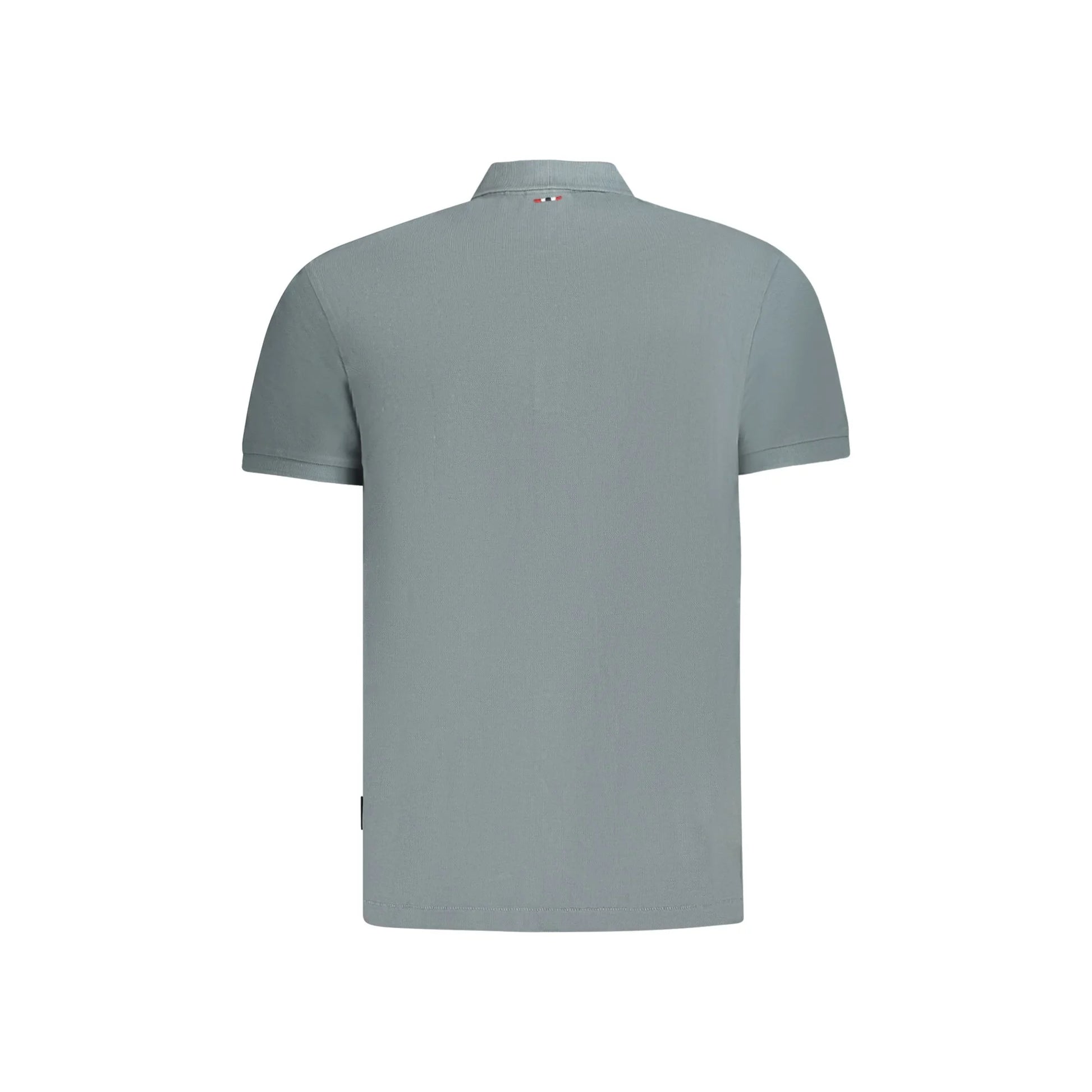 Napapijri Polo Maniche Corte Uomo Grigia Stampa grigio - vista 2