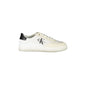 Calvin Klein Sneakers Donna Bianche con Dettagli a Contrasto Bianco - foto prodotto