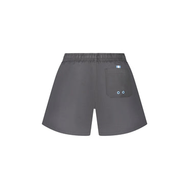 North Sails Costume da Mare Uomo Nero Dettagli a Contrasto Logo - vista 2