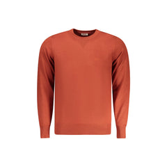 Rifle Maglia Uomo Marrone Ricamo