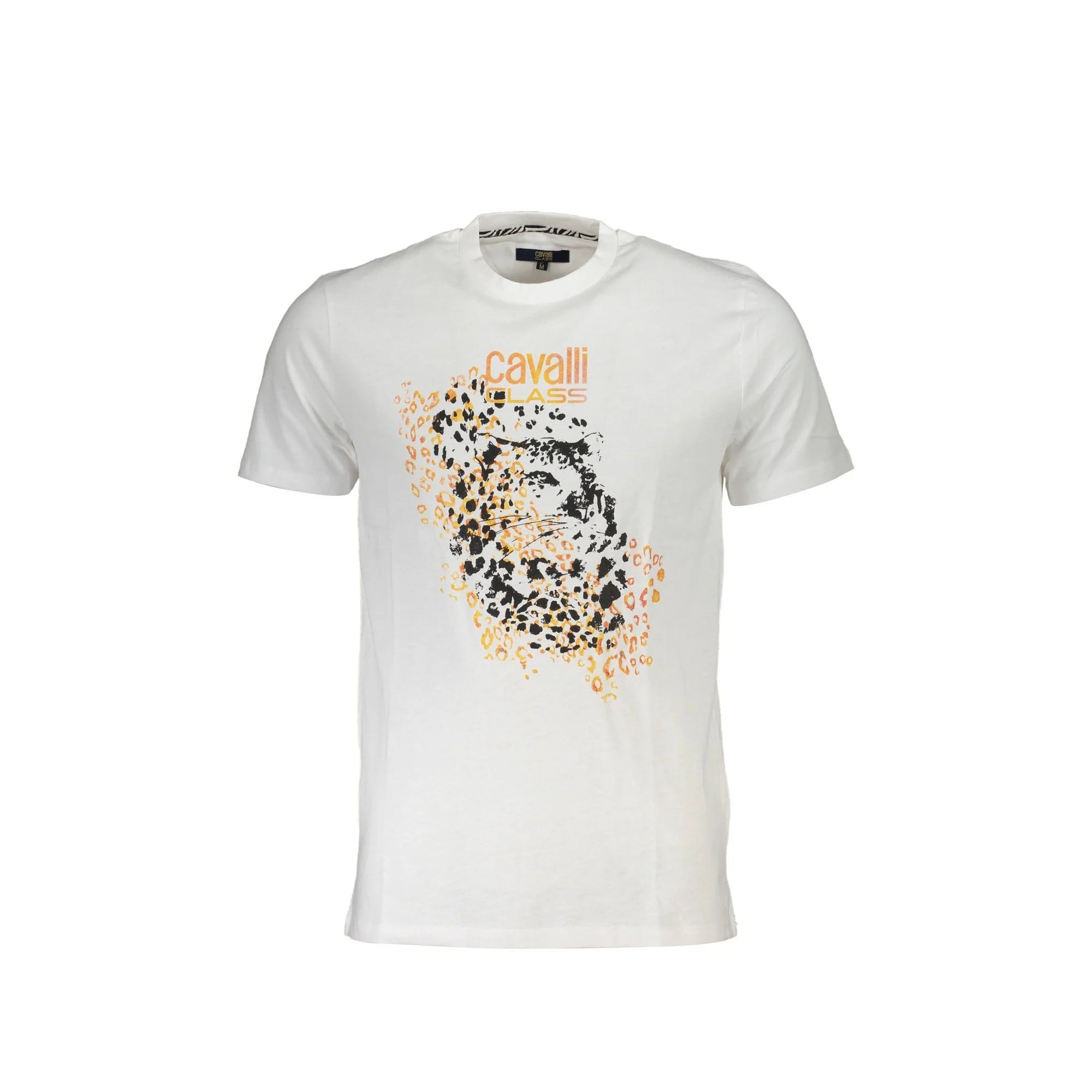 CAVALLI CLASS T-SHIRT MANICHE CORTE UOMO BIANCO
