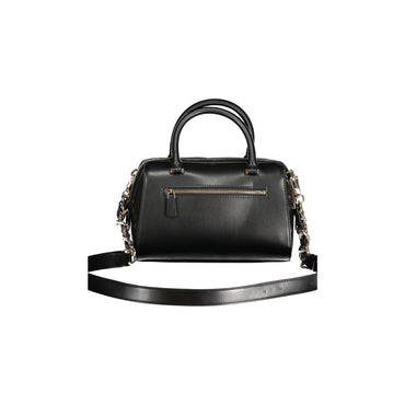 GUESS JEANS Borsa Donna Nelka a Mano Nera con Tracolla e Zip Borse nero - vista 2