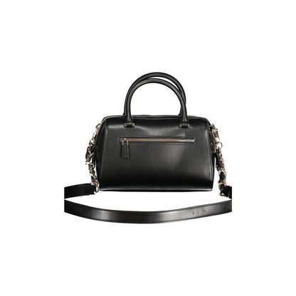 GUESS JEANS Borsa Donna Nelka a Mano Nera con Tracolla e Zip Borse nero - vista 2