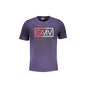 Gian Marco Venturi T-Shirt Maniche Corte Uomo Blu Stampa - foto prodotto