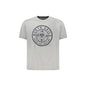 North Sails T-Shirt Maniche Corte Uomo Grigia Stampa Logo Grigio - foto prodotto