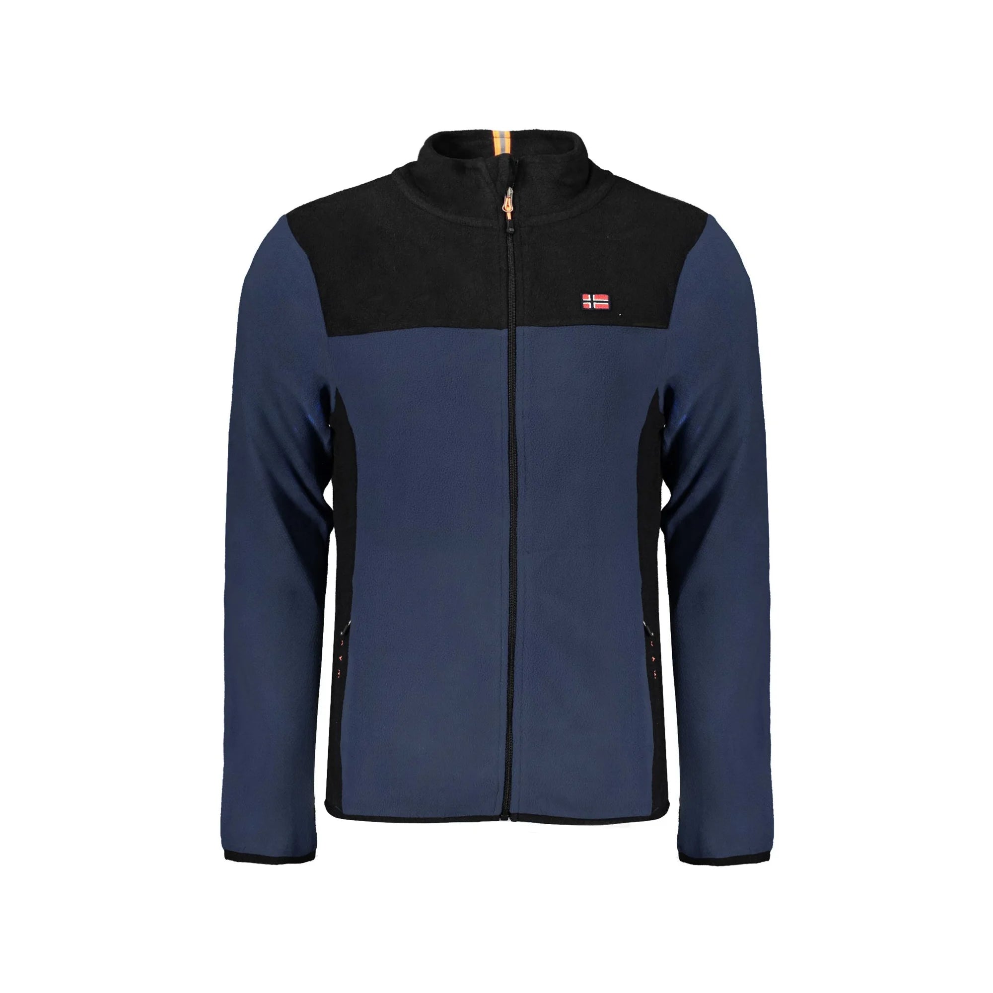 NORWAY 1963 FELPA CON ZIP UOMO BLU