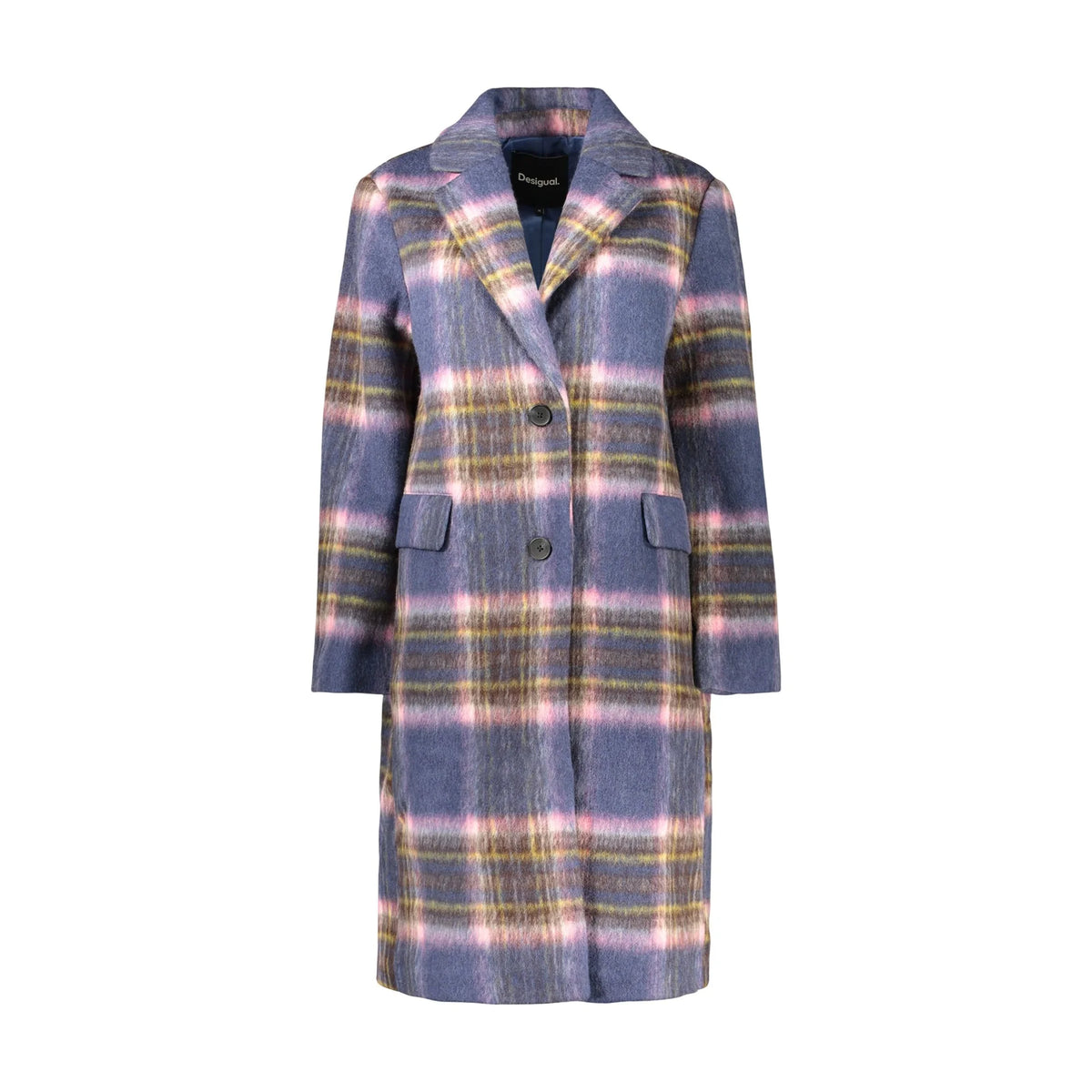 DESIGUAL CAPPOTTO DONNA BLU