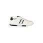 TOMMY HILFIGER Calzatura Sportiva Uomo Bianca con Dettagli Neri Sneakers Bianco - foto prodotto