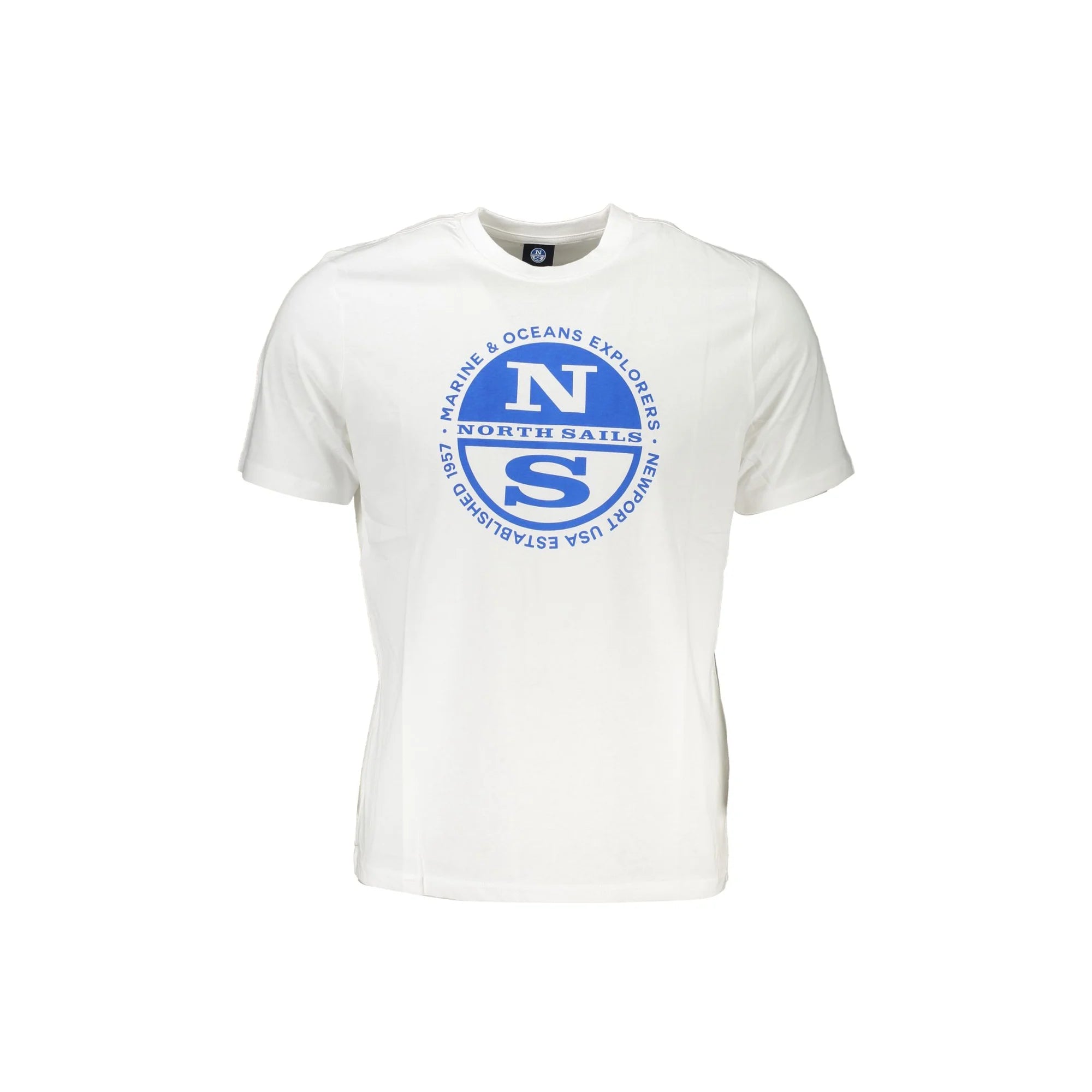 NORTH SAILS T-SHIRT MANICHE CORTE UOMO BIANCO