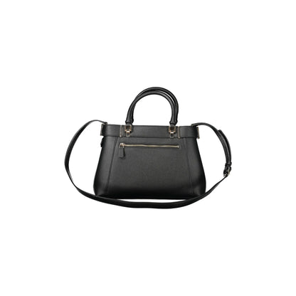 Guess Jeans Borsa a Tracolla Donna Nera Logo Borse nero - vista 2