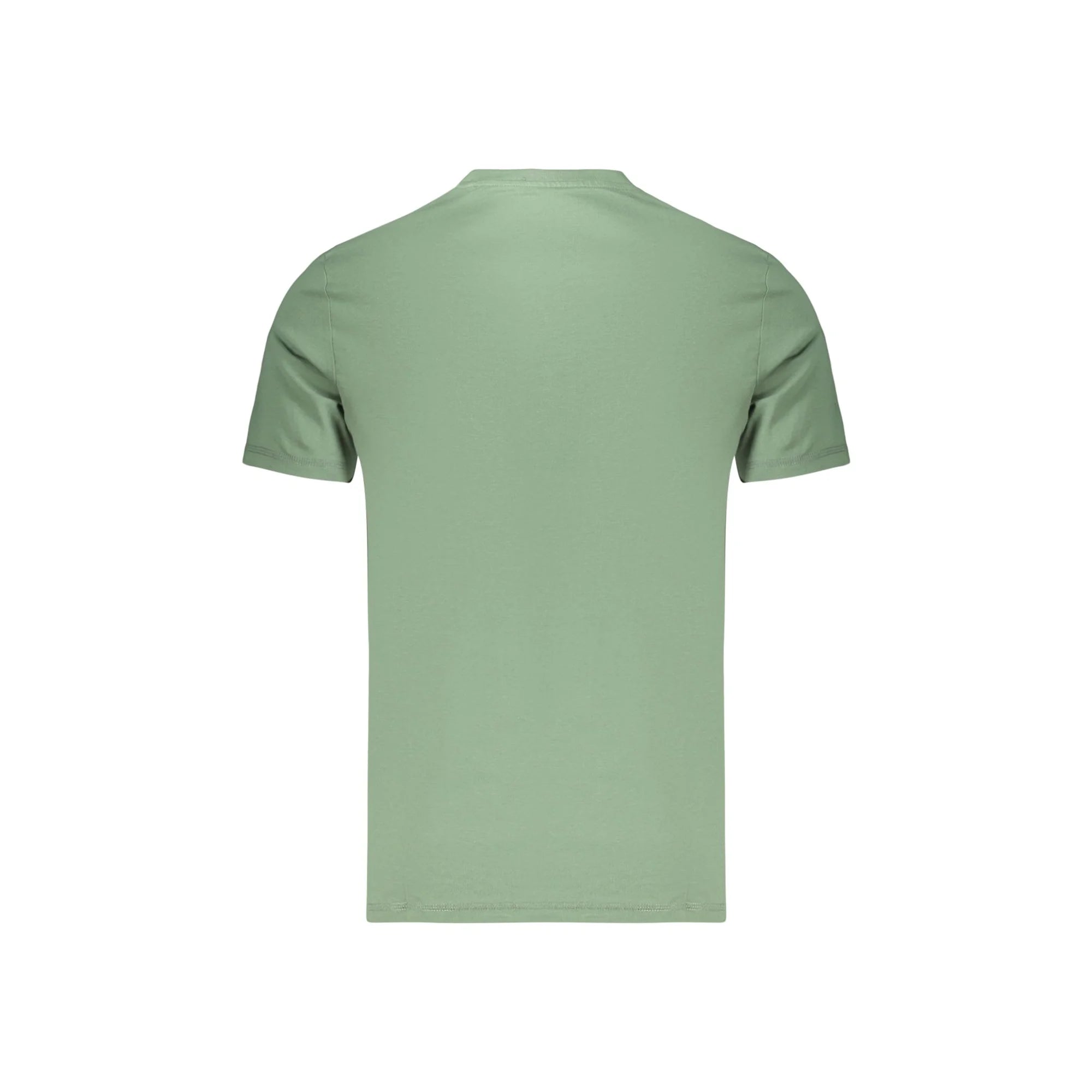 GUESS JEANS T-SHIRT MANICHE CORTE UOMO VERDE