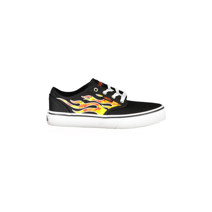 Vans Sneakers Uomo Nere Stampa Logo Nero - foto prodotto