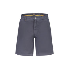 Boss Short Pantaloni Bermuda Uomo Blu Logo