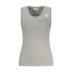 Laura Biagiotti Camiseta Mujer Gris Estampado Logo