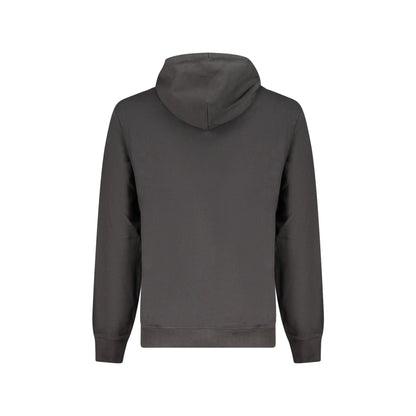 Tommy Hilfiger Felpa Uomo Nera con Cappuccio Garzata Logo Felpe nero - vista 2