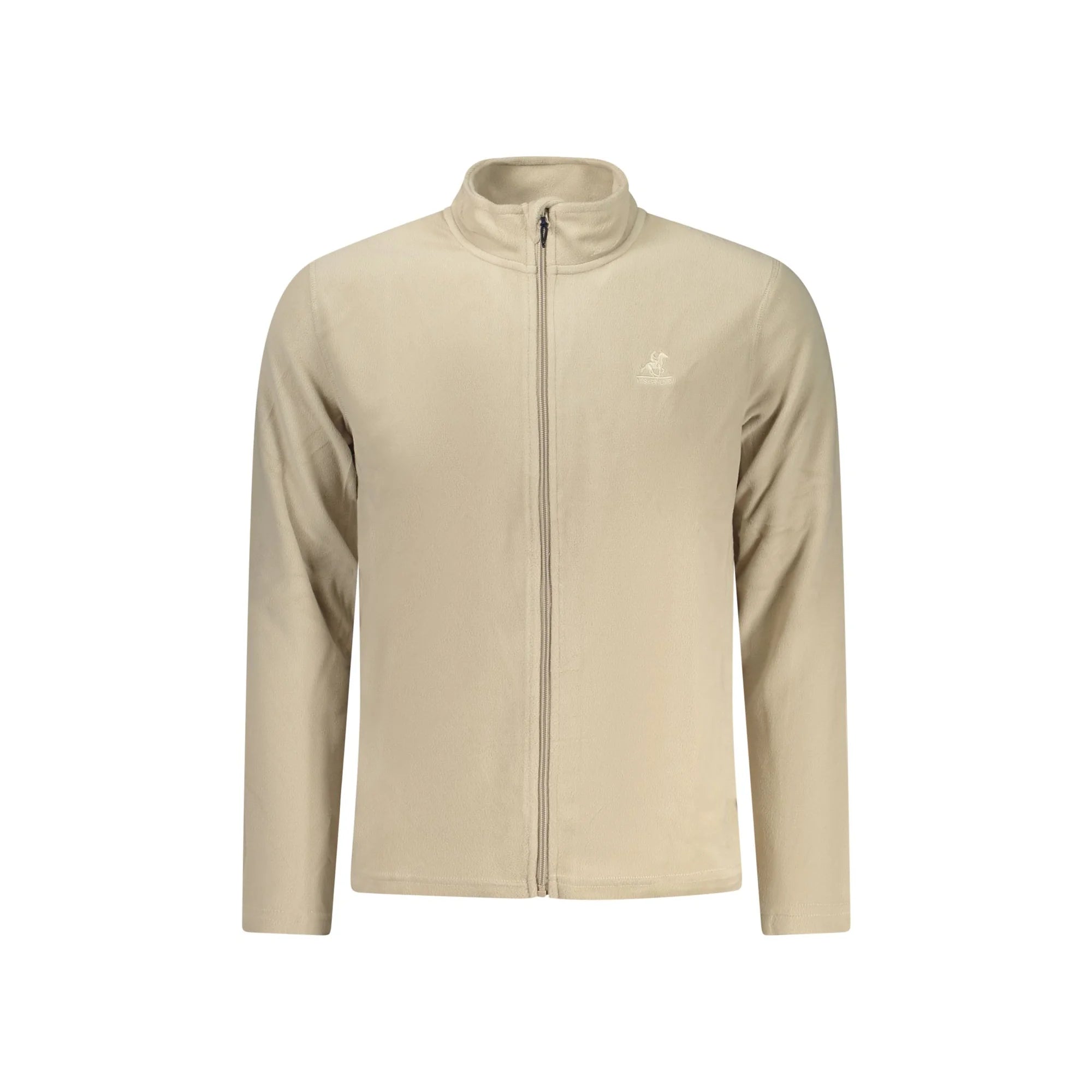 U.S. GRAND FELPA CON ZIP UOMO BEIGE