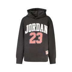 Jordan Dukserica S Dugim Rukavima Muška Crna S Otisnutim Logotipom