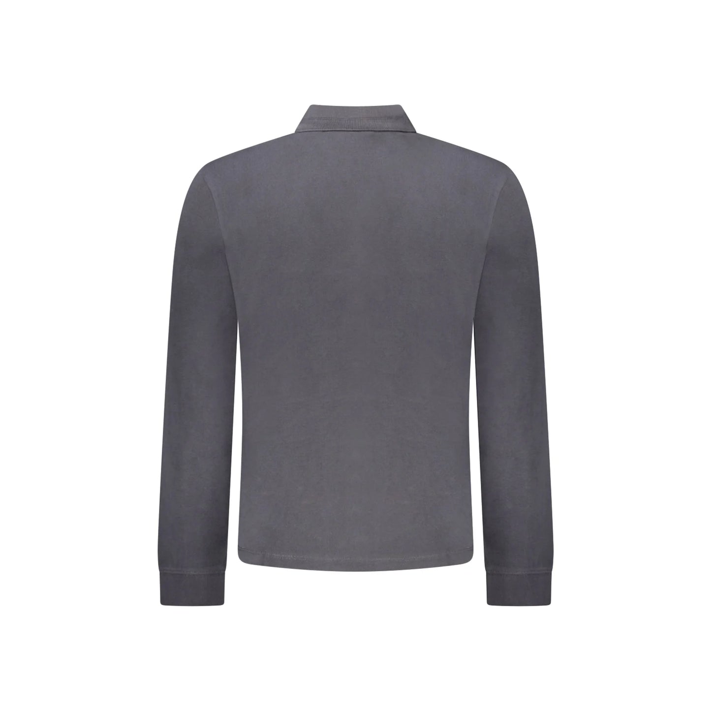 Napapijri Polo Maniche Lunghe Uomo Nera Ricamo nero - vista 2