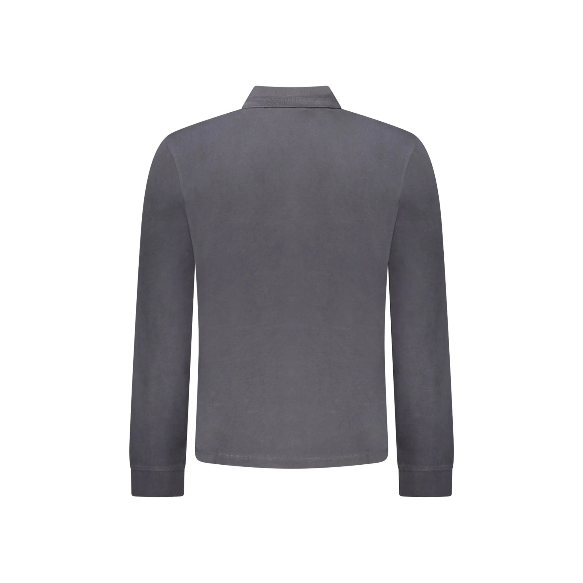 Napapijri Polo Maniche Lunghe Uomo Nera Ricamo nero - vista 2