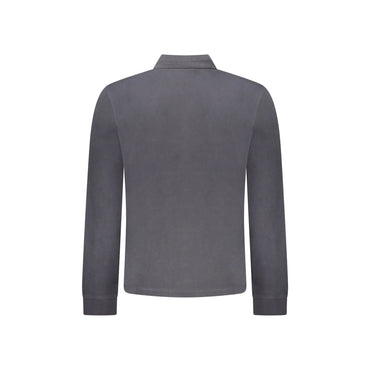 Napapijri Polo Maniche Lunghe Uomo Nera Ricamo nero - vista 2