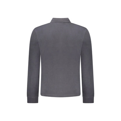 Napapijri Polo Maniche Lunghe Uomo Nera Ricamo nero - vista 2