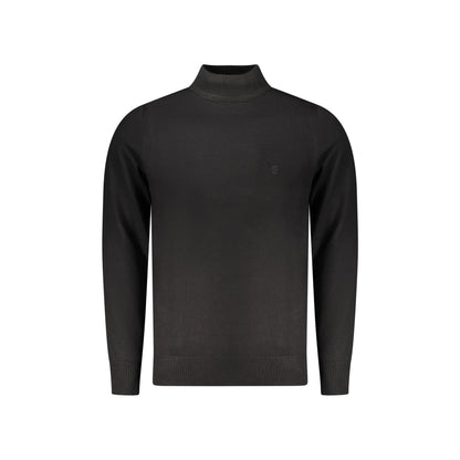 Coveri Moving Maglia Uomo Nera Ricamo Logo Maglie Nero - foto prodotto