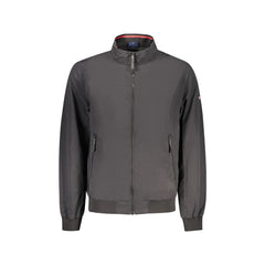 Norway 1963 Veste Manches Longues Homme Noir Fermeture Éclair