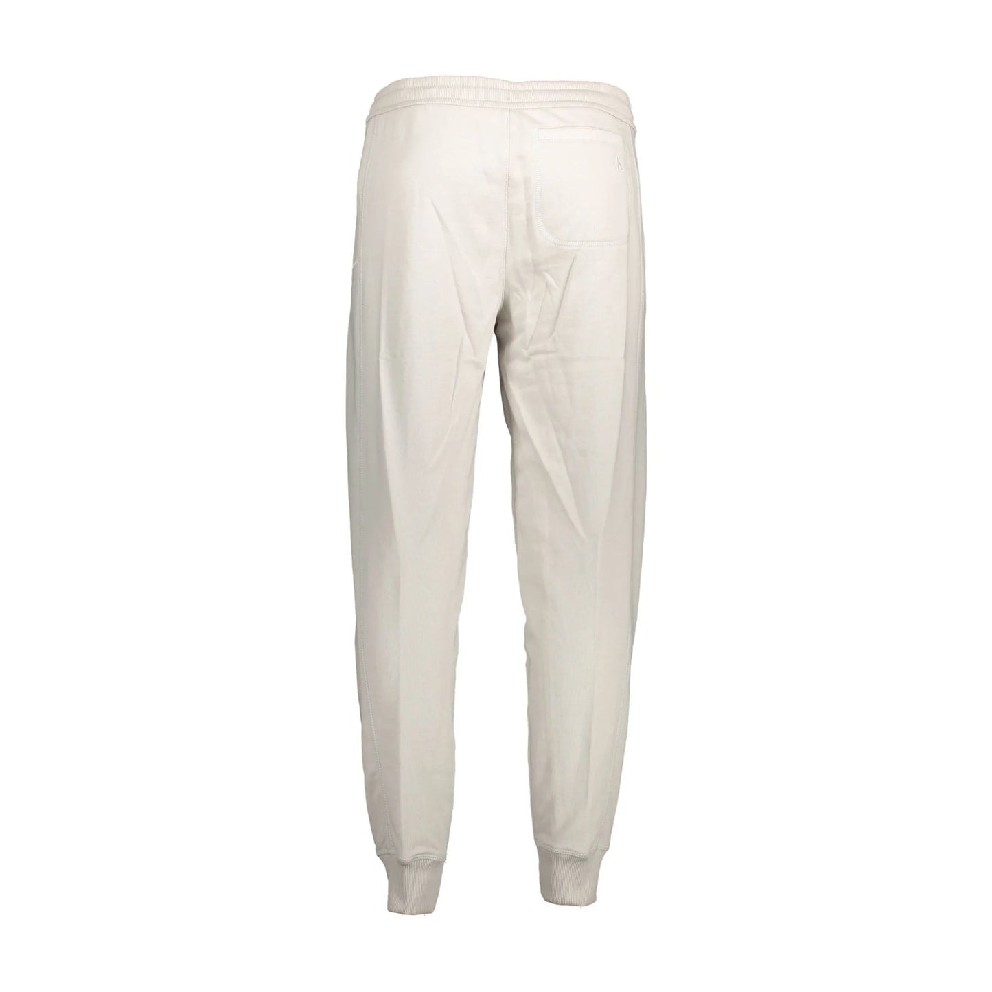 Calvin Klein Pantaloni Uomo Grigio Stampa Logo - vista 2