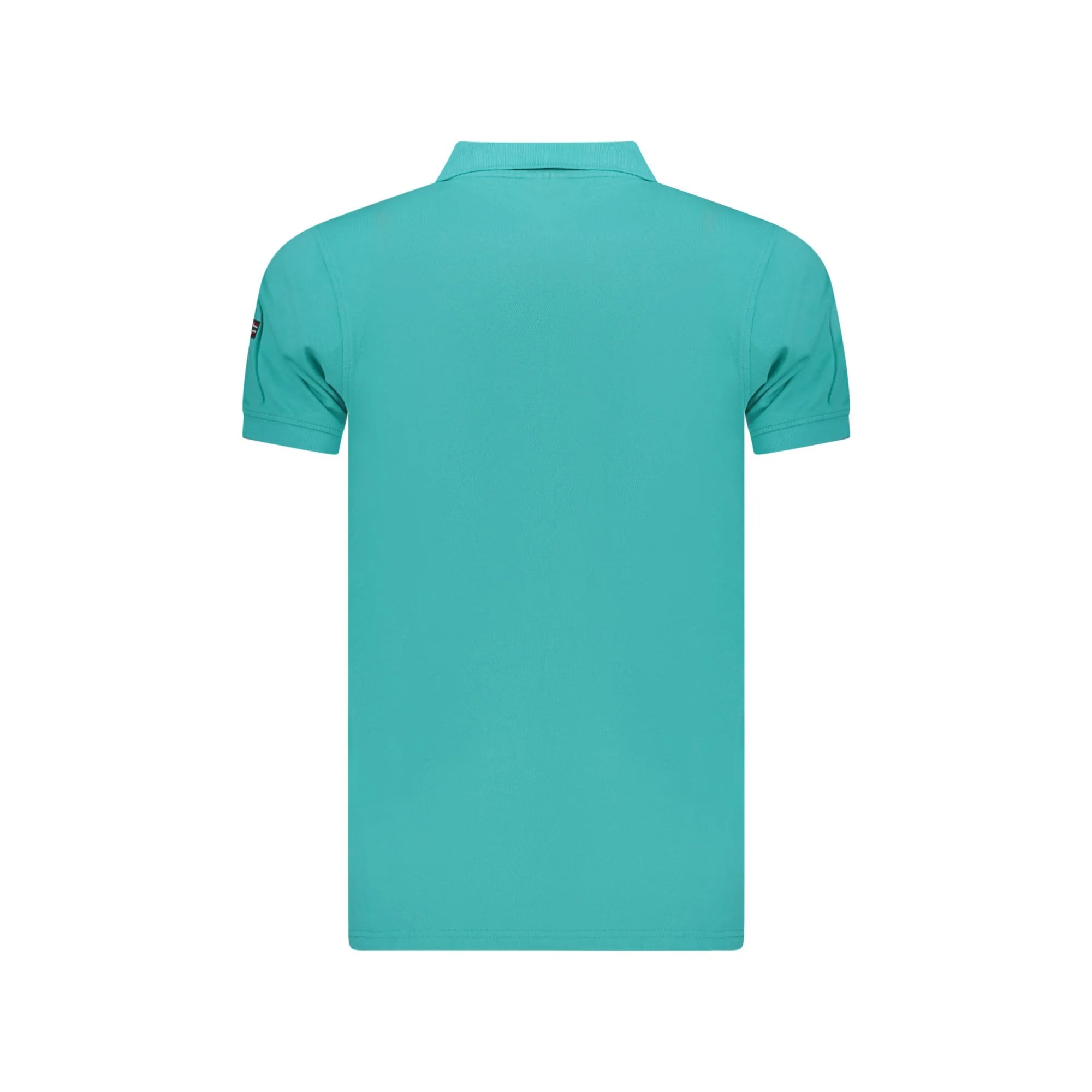 NORWAY 1963 POLO MANICHE CORTE UOMO AZZURRO