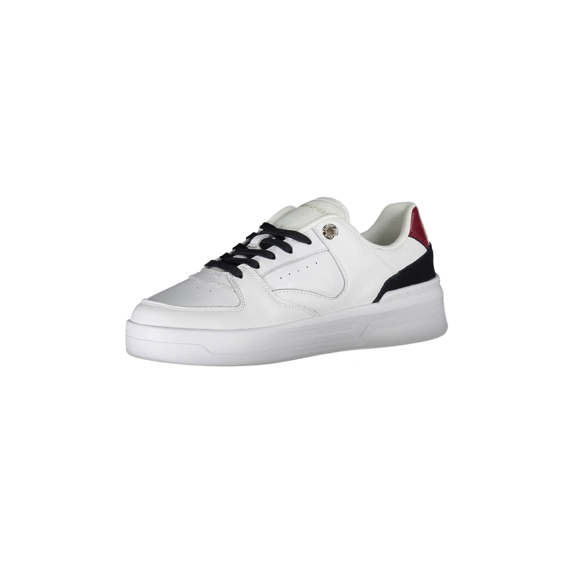 TOMMY HILFIGER Scarpe Sportive Donna Bianche con Dettagli Logo Sneakers bianco - vista 3