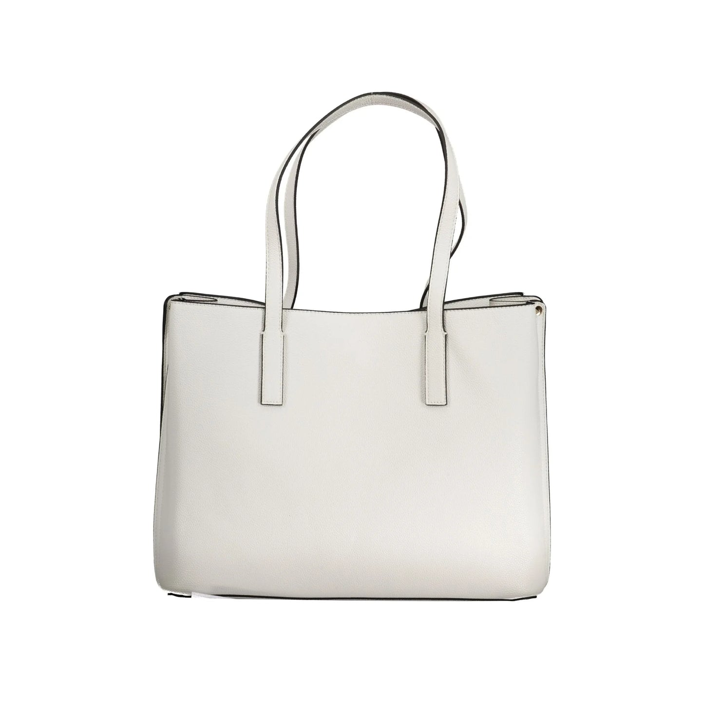 GUESS JEANS Borsa Donna Bianca Meridian a Spalla con Tasche Esterne e Zip Borse bianco - vista 2