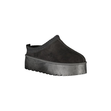 LAURA BIAGIOTTI Sabot Donna Neri Invernale con Pelo e Zeppa 4 cm nero - vista 2