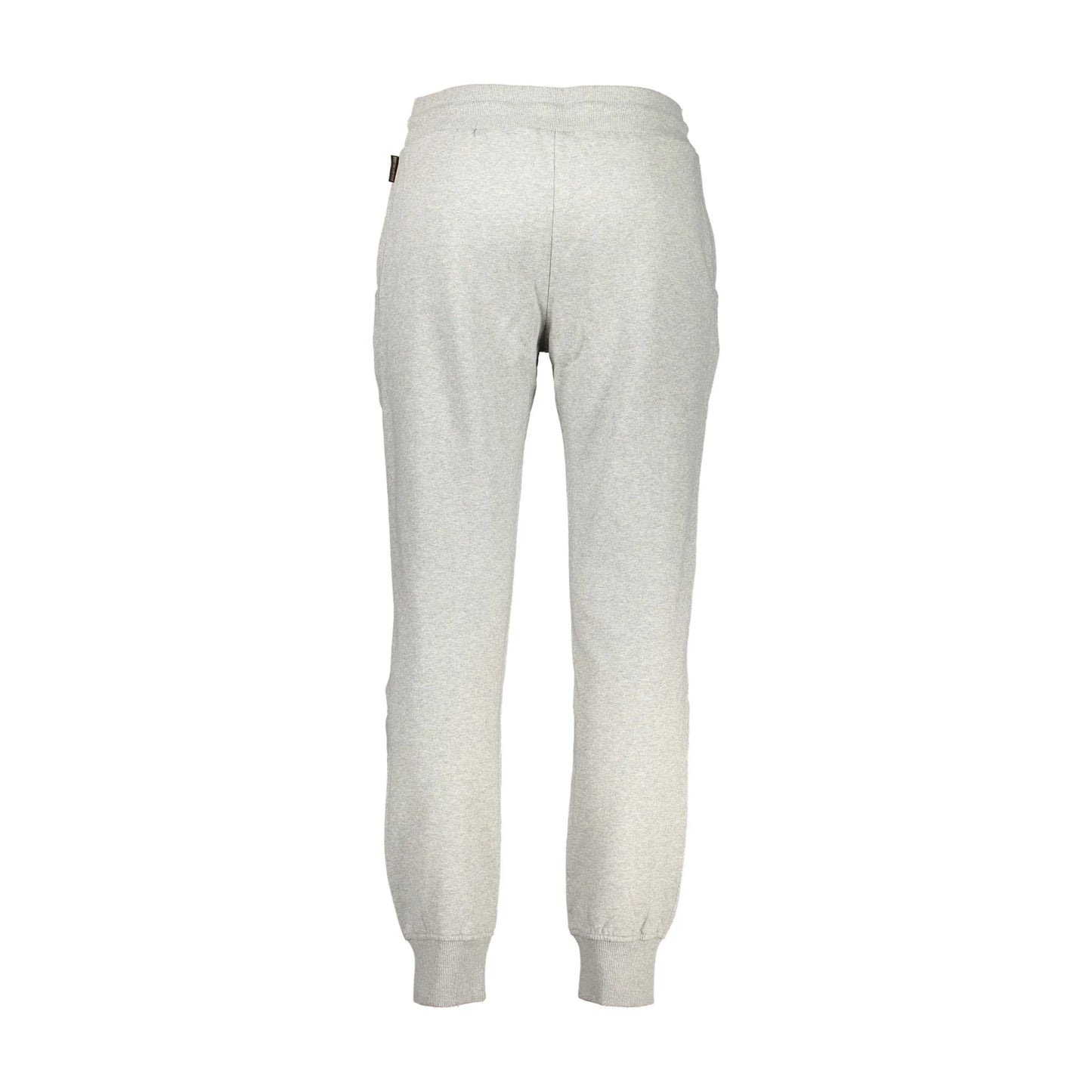 Napapijri Pantaloni Uomo Grigio Stampa Logo - vista 3